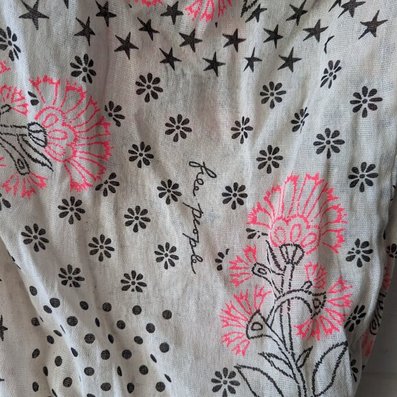 Boho Reusable Cloth Lightweight Shopping Tote Bag - Picture 3 of 5